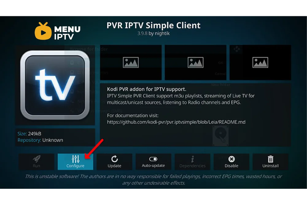 How to add EPG on Kodi