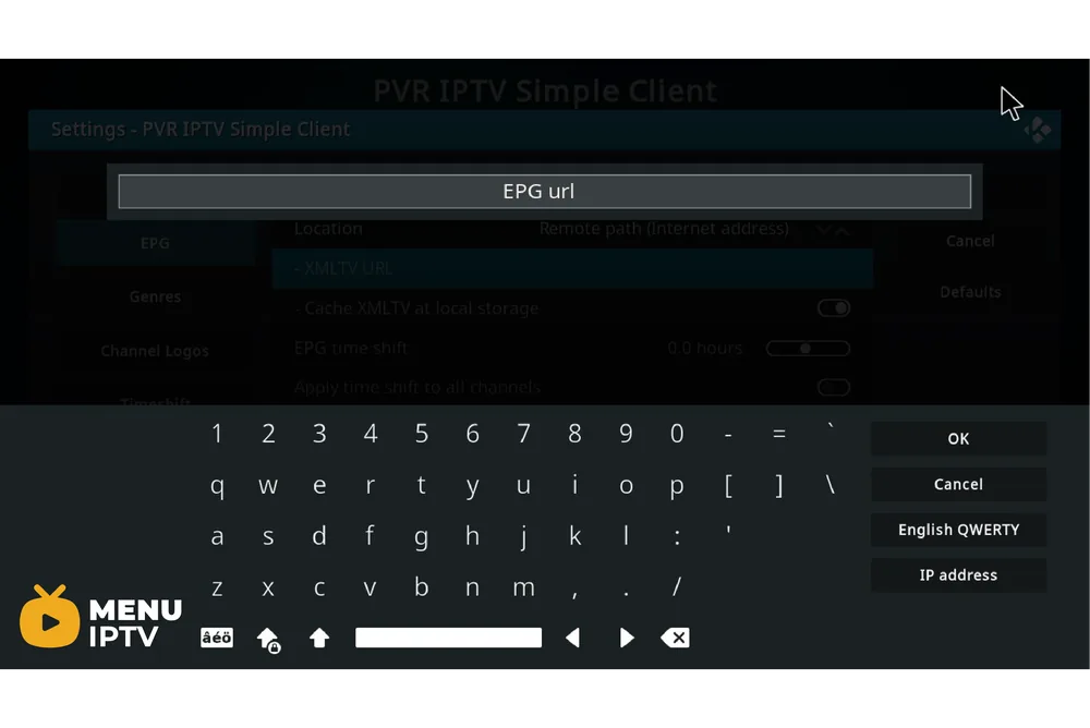 How to add EPG on Kodi