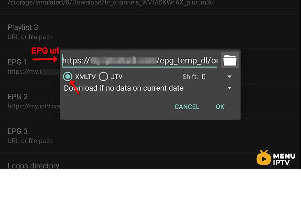 How to add EPG on Perfect Player