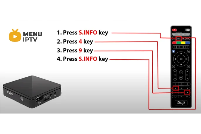 How to Factory Reset a TVIP box