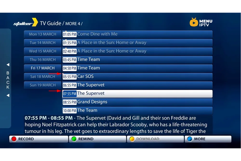 How to record IPTV on MAG Box