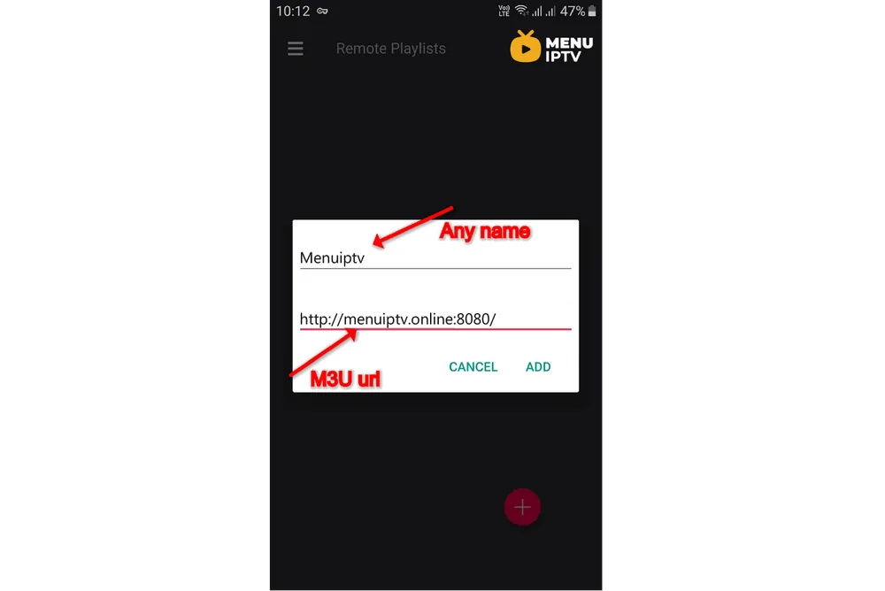 How to setup IPTV on GSE via Remote Playlist 84