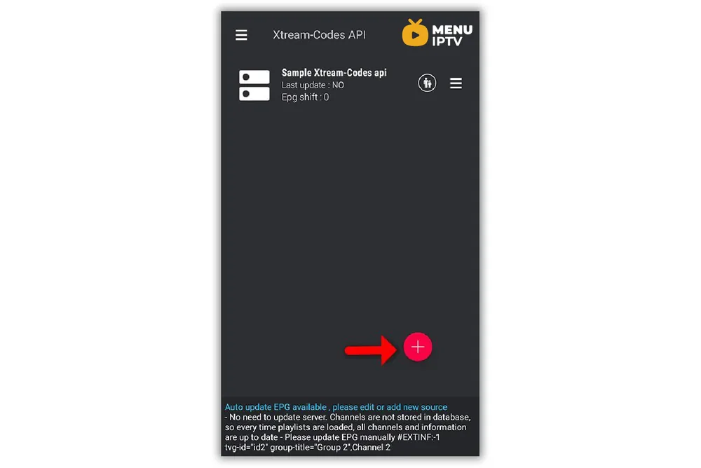 How to setup IPTV on GSE via Xtream Codes API