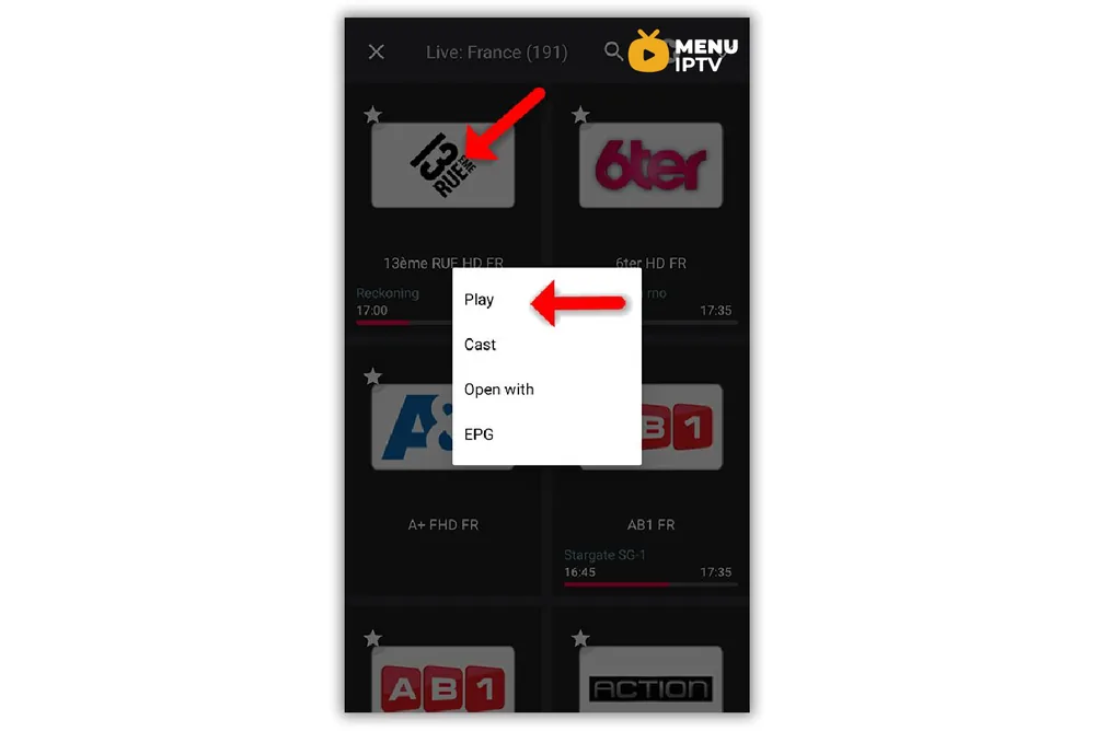 How to setup IPTV on GSE via Xtream Codes API