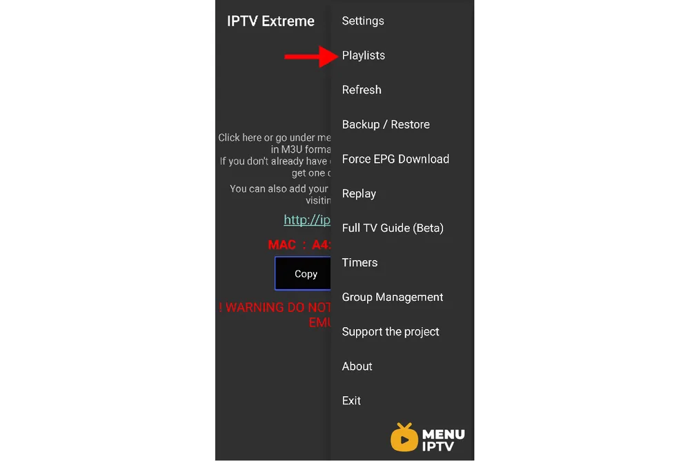 How to setup IPTV on IPTV Extreme 83