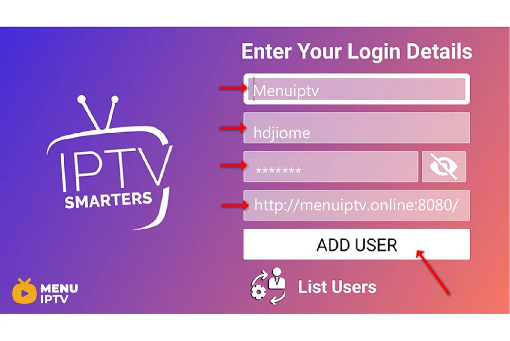 How to setup IPTV on IPTV Smarters Pro