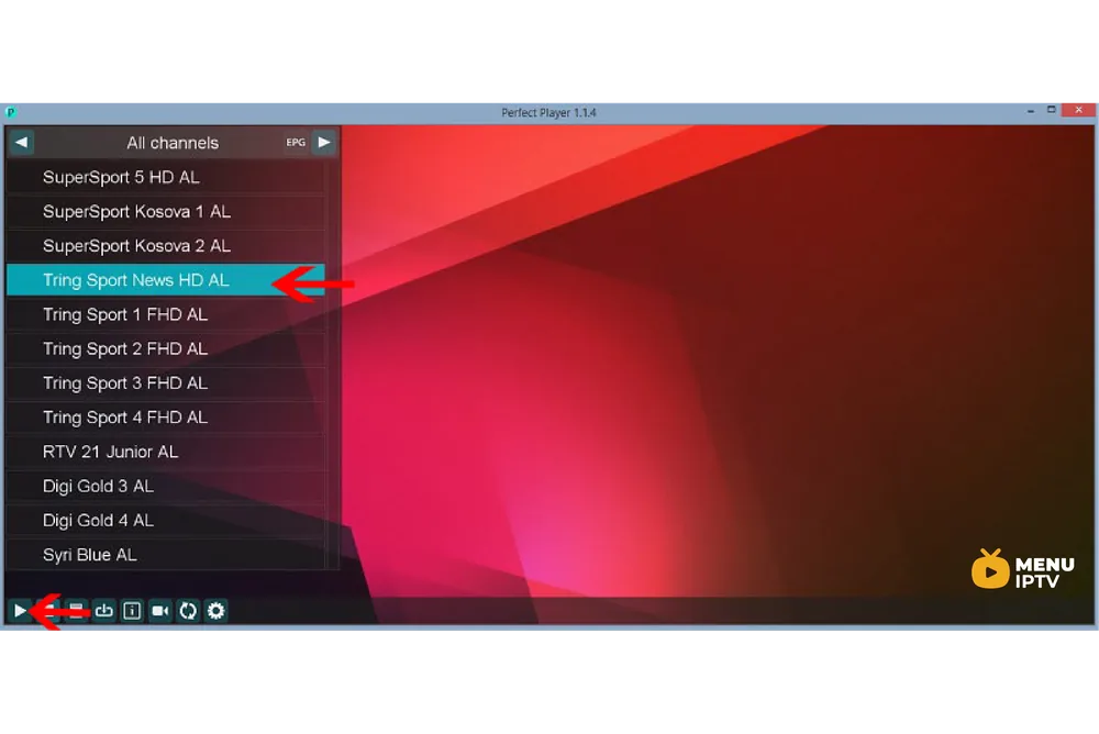 How to setup IPTV on Perfect Player in Computer