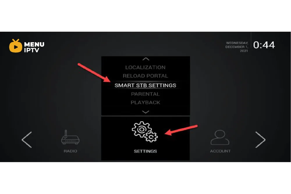 How to setup IPTV on Smart TV via Smart STB