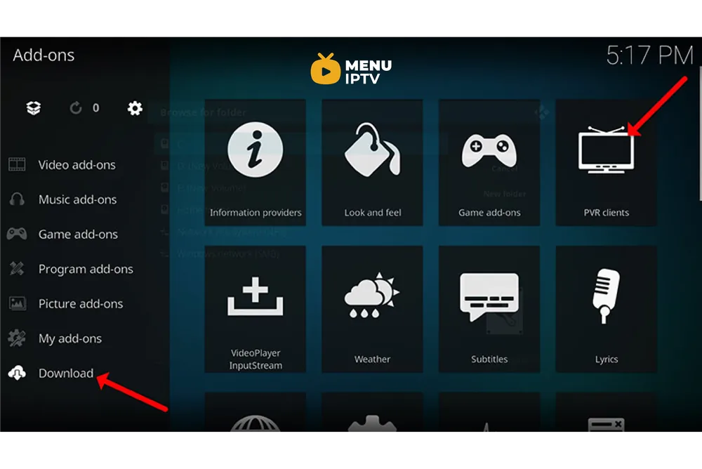 How to setup IPTV on Xbox One via Kodi