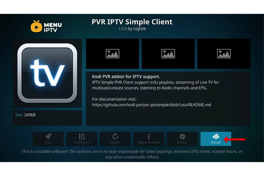 How to setup IPTV on Xbox One via Kodi