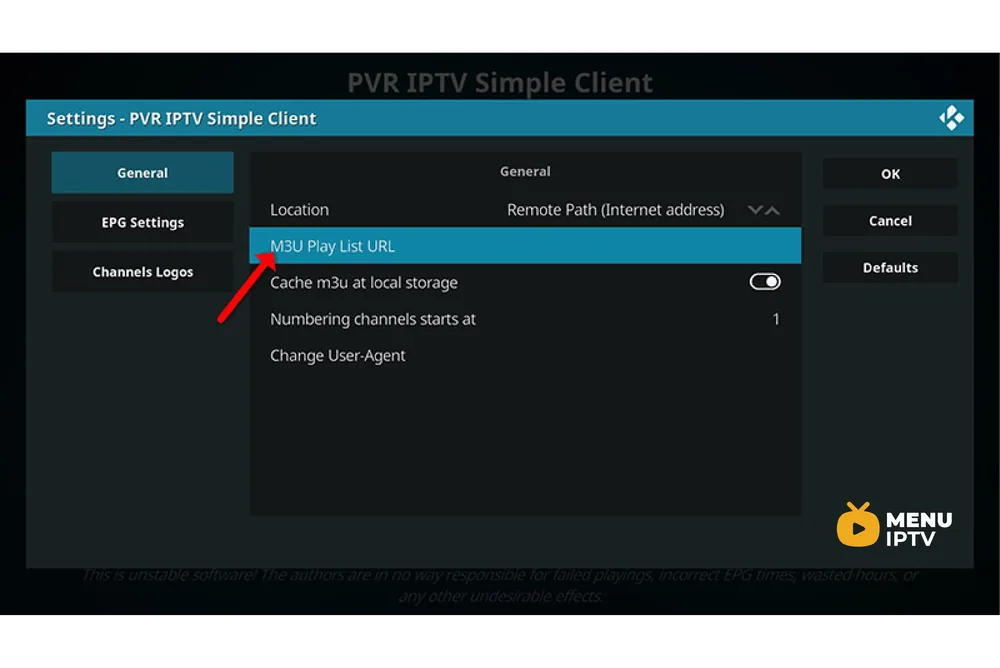 How to setup IPTV on Xbox One via Kodi