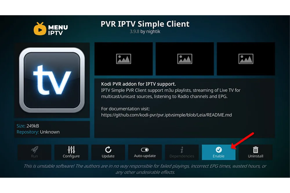 How to setup IPTV on Xbox One via Kodi